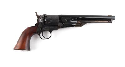 VL-Perkussionsrevolver, A. Uberti - Gardone, Mod.: Colt Navy 1861, Kal.: .36", - Armi da caccia, competizione e collezionismo