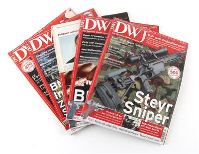 Konvolut aus ca. 60 DWJ-Heften aus 2009 bis 2017, - Jagd-, Sport- und Sammlerwaffen