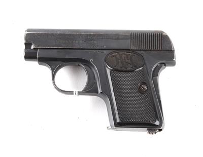 Pistole, FN - Browning, Mod.: 1906 erste Ausführung, Kal.: 6,35 mm, - Sporting and Vintage Guns