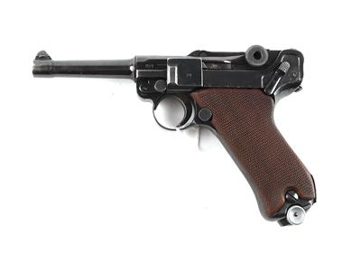 Pistole, Mauser, Mod.: P08, Kal.: 9 mm Para, - Jagd-, Sport- und Sammlerwaffen