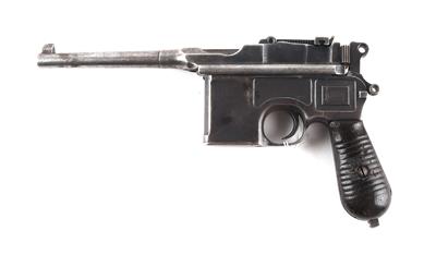 Pistole, Mauser - Oberndorf, Mod.: C96 1930, Kal.: 7,63 mm Mauser, - Armi da caccia, competizione e collezionismo