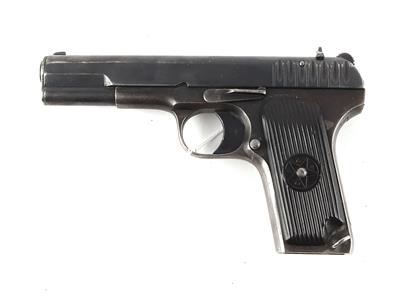 Pistole, unbekannter russischer Hersteller aus Tula, Mod.: TT30 zweite Variante, Kal.: 7,62 Tok., - Sporting and Vintage Guns