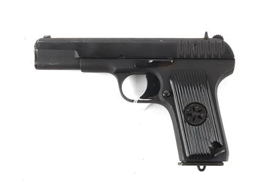 Pistole, unbekannter, russischer Hersteller, Mod.: Tokarev TT33, Kal.: 7,62 mm Tok., - Armi da caccia, competizione e collezionismo