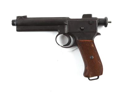 Pistole, Waffen- und Munitionsfabrik AG - Budapest, Mod.: 1907-II (System Roth/Krnka-Repetierpistole M.7.), Kal.: 8 mm Roth-Steyr, - Jagd-, Sport- und Sammlerwaffen