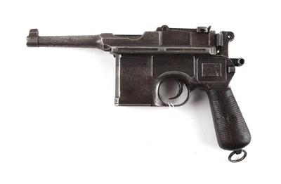 Pistole, Waffenfabrik Mauser - Oberndorf, Mod.: C96 Ausführung 1920 ('Bolo-Mauser'), Kal.: 7,63 mm, - Armi da caccia, competizione e collezionismo