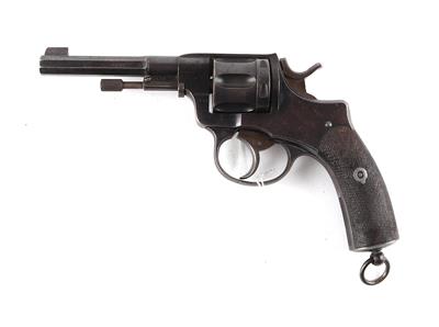 Revolver, Husqvarna, Mod.: schwedischer Marinerevolver M/1887, Kal.: 7,5 mm schwed. Nagant, - Jagd-, Sport- und Sammlerwaffen