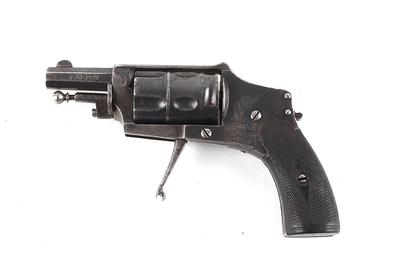 Revolver, unbekannter, vermutlich belgischer Hersteller, Kal.: vermutlich 5,7 mm Velodog, - Armi da caccia, competizione e collezionismo