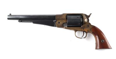 VL-Perkussionsrevolver, unbekannter, italienischer Hersteller, Mod.: Texas New Army (wie Remington 1858 New Model Army), Kal.: .44", - Armi da caccia, competizione e collezionismo