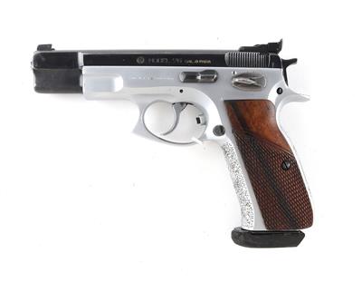 Pistole, CZ, Mod.: 75 bicolor, Kal.: 9 mm Para, - Jagd-, Sport- und Sammlerwaffen