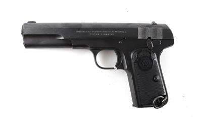 Pistole, Husqvarna - Schweden, Mod.: M/07, Kal.: 9 mm Br. long, - Jagd-, Sport- und Sammlerwaffen
