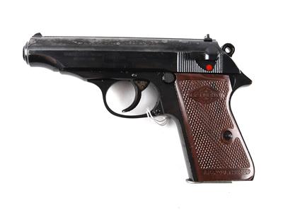 Pistole, Manurhin, Mod.: Walther PP, Kal.: 7,65 mm, - Jagd-, Sport- und Sammlerwaffen