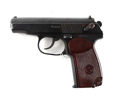 Pistole, unbekannter, vermutlicher sowjetischer Hersteller, Mod.: Makarov, Kal.: 9 mm Makarov, - Sporting and Vintage Guns