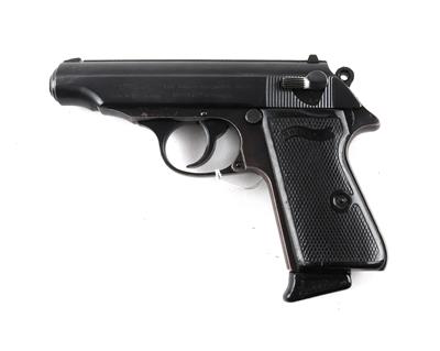 Pistole, Walther - Ulm, Mod.: PP, Kal.: 9 mm kurz, - Jagd-, Sport- und Sammlerwaffen