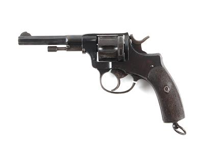 Revolver, Brevet Nagant, Mod.: schwedischer Marinerevolver M/1887, Kal.: 7,5 mm Schwed. Nagant, - Jagd-, Sport- und Sammlerwaffen