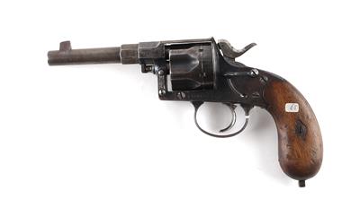 Revolver, Gewehrfabrik Erfurt, Mod.: deutscher Reichsrevolver M1883, Kal.: 10,6 mm deut. Ord., - Armi da caccia, competizione e collezionismo