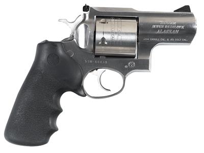 Revolver, Ruger, Mod.: Super Redhawk Alaskan, Kal.: .454 Casull/.45 Colt, - Jagd-, Sport- und Sammlerwaffen