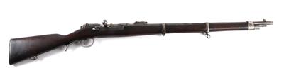 Repetierbüchse, OEWG - Steyr, Mod.: portugiesisches Kurzgewehr 1886 System Kropatschek, Kal.: 8 x 60R port. Krop., - Lovecké, sportovní a sběratelské zbraně