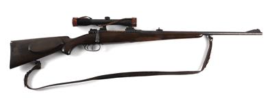 Repetierbüchse, unbekannter Hersteller, Mod.: jagdlicher Mauser 98, Kal.: 7 x 64, - Armi da caccia, competizione e collezionismo