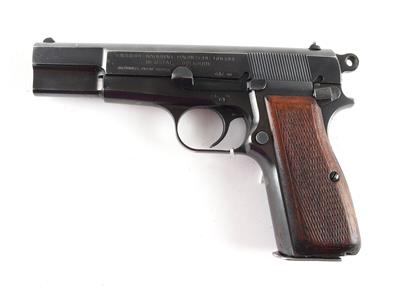 Pistole, FN - Browning, Mod.: 1935 HP, Kal.: 9 mm Para, - Jagd-, Sport- u. Sammlerwaffen