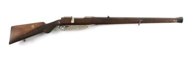 Repetierbüchse, C. G. Haenel - Suhl, Mod.: jagdl. deutscher Karabiner M.1888, Kal.: 8,5 mm, - Jagd-, Sport- u. Sammlerwaffen