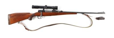 Repetierbüchse, unbekannter Hersteller, Mod.: jagdlicher Mauser 98, Kal.: vermutlich 7 x 64, - Armi da caccia, competizione e collezionismo