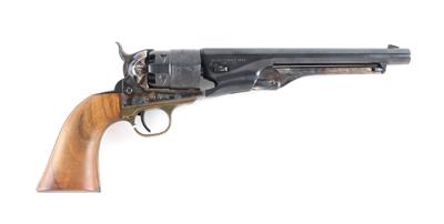 VL-Perkussionsrevolver, A. Uberti - Gardone, Mod.: Colt Navy 1861, Kal.: .44", - Armi da caccia, competizione e collezionismo