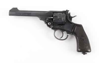 Revolver, Webley - Birmingham, Mod.: englischer Armeerevolver Mark VI, Kal.: .455", - Armi da caccia, competizione e collezionismo