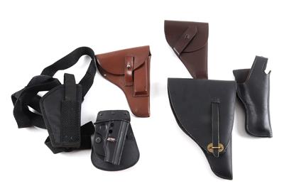 Konvolut sechs Pistolenholster, - Sporting and Vintage Guns