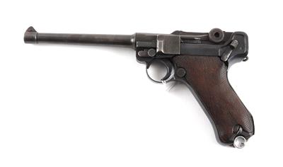 Pistole, Mauser - Oberndorf, Mod.: P08, Kal.: 9 mm Para, - Lovecké, sportovní a sběratelské zbraně