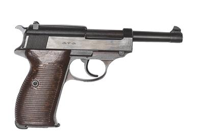 Pistole, Mauser - Oberndorf, Mod.: Walther P38, Kal.: 9 mm Para, - Jagd-, Sport- und Sammlerwaffen