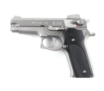 Pistole, Smith  &  Wesson, Mod.: 659, Kal.: 9 mm Para, - Jagd-, Sport- und Sammlerwaffen