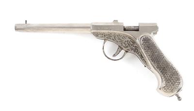 Konvolut aus einer Luftpistole, einem Klappmesser von Kershaw mit Gürtelklipp und einem Springmesser, - Sporting and Vintage Guns