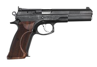 Pistole, CZ, Mod.: 75 Sport (vermutlich Sport II), Kal.: 9 mm Para, - Jagd-, Sport- u. Sammlerwaffen