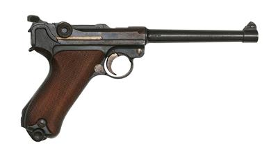 Pistole, DWM, Mod.: Marinemodell 1904/14, Kal.: 9 mm Para, - Lovecké, sportovní a sběratelské zbraně