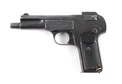 Pistole, FN - Browning, Mod.: 1900 mit langem Lauf, Kal.: 7,65 mm, - Armi da caccia, competizione e collezionismo