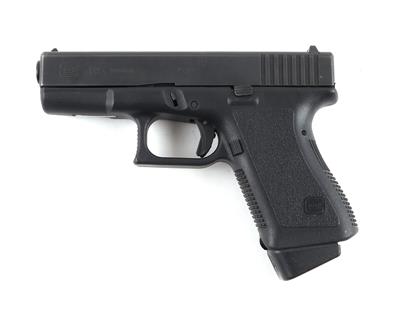 Pistole, Glock, Mod.: 19, Kal.: 9 mm Para, - Jagd-, Sport- u. Sammlerwaffen