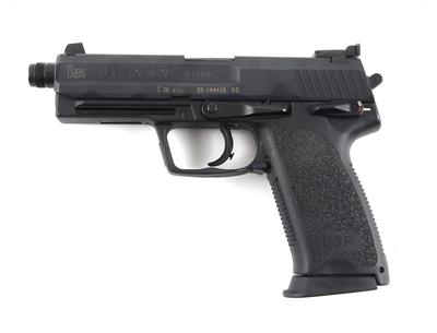 Pistole, Heckler  &  Koch, Mod.: USP Tactical mit Mündungsgewinde, Kal.: .45 ACP, - Jagd-, Sport- u. Sammlerwaffen