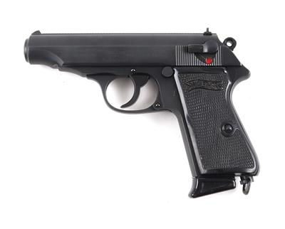 Pistole, Manurhin, Mod.: Walther PP, Kal.: 7,65 mm, - Jagd-, Sport- u. Sammlerwaffen