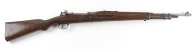 Repetierbüchse, Steyr - Solothurn, Mod.: kolumbianisches Kurzgewehr 1929, Kal.: 7 x 57, - Jagd-, Sport- u. Sammlerwaffen