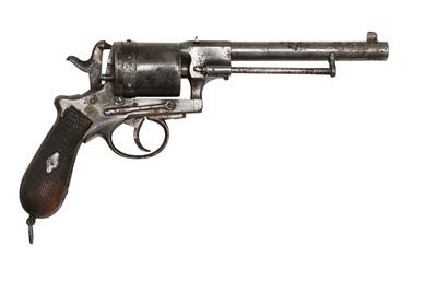 Revolver, L. Gasser - Wien, Mod.: österr. Marinerevolver M1870/74 System Gasser, Kal.: 11,2 x 36R Gasser M70, - Lovecké, sportovní a sběratelské zbraně