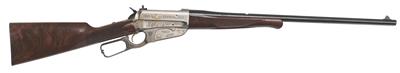 Unterhebelrepetierbüchse, Winchester - Miroku, Mod.: 1895 H. G. (high grade), Kal.: .30-06 Sprf., - Jagd-, Sport- u. Sammlerwaffen