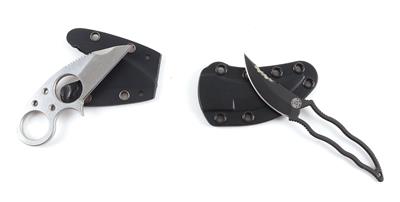 Neck Knife Konvolut aus Master of Defense und Brouse Blade, - Lovecké, sportovní a sběratelské zbraně