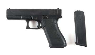 Pistole, Glock, Mod.: 17 - erste Generation, Kal.: 9 mm Para, - Lovecké, sportovní a sběratelské zbraně