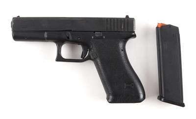 Pistole, Glock, Mod.: 17 - erste Generation, Kal.: 9 mm Para, - Armi da caccia, competizione e collezionismo