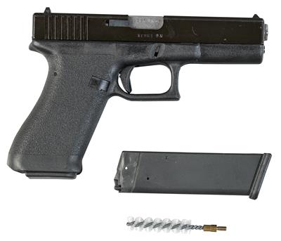Pistole, Glock, Mod.: 17 erste Generation - sehr frühe Fertigung, Kal.: 9 mm Para, - Jagd-, Sport- und Sammlerwaffen
