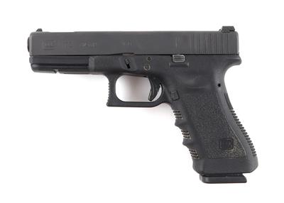 Pistole, Glock, Mod.: 17C, mit Kompensatorlauf, Kal.: 9 mm Para, - Jagd-, Sport- und Sammlerwaffen