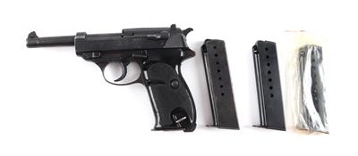 Pistole, Mauser - Oberndorf, Mod.: Walther P38 des österreichischen Bundesheeres, Kal.: 9 mm Para, - Sporting and Vintage Guns