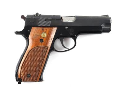 Pistole, Smith  &  Wesson, Mod.: 39-2, Kal.: 9 mm Para, - Lovecké, sportovní a sběratelské zbraně