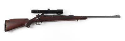 Repetierbüchse, Sauer Weatherby, Mod.: MARK V, Kal.: vermutlich 7 x 64, - Armi da caccia, competizione e collezionismo