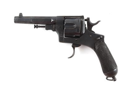 Revolver, Glisenti - Brescia, Mod.: italienischer Armeerevolver M1889A mit Hammerblock ('Pistola a Rotazione mod. 1889A'), Kal.: 10,4 mm ital. Ordonnanz, - Sporting and Vintage Guns